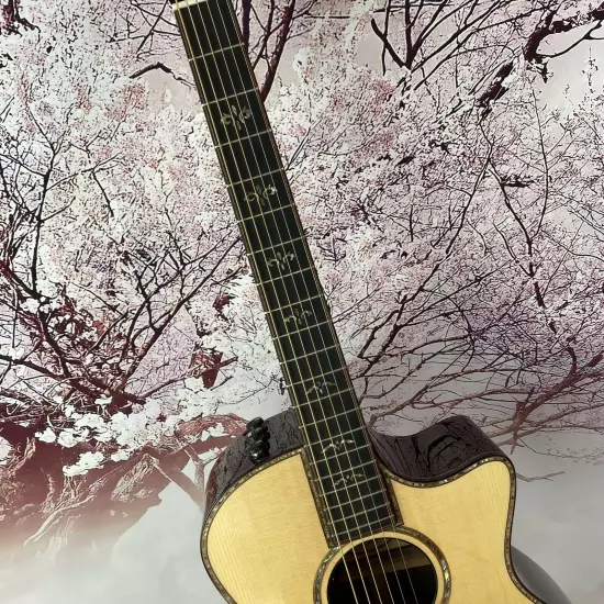 914ce with ES1 Electronics2004-2012-Natural Acoustic Guitar factory outlet