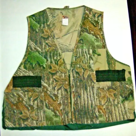 SPORTS AFIELD CAMO HUNTING VEST 2X EXTRA LARGE