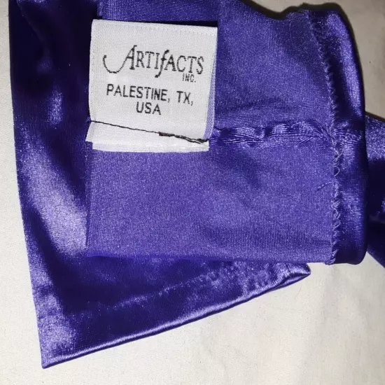 Artifacts, Inc. "MaryJean Collection" purple stretch unlined gloves one-size