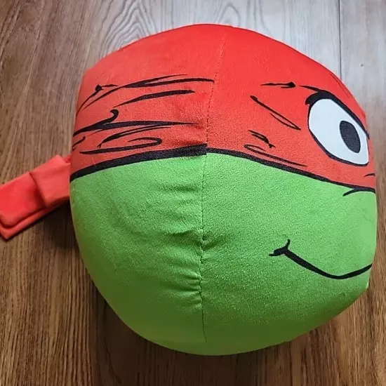 Teenage Mutant Ninja Turtles Raphael Travel Cloud Pillow 11” Soft Plush TMNT