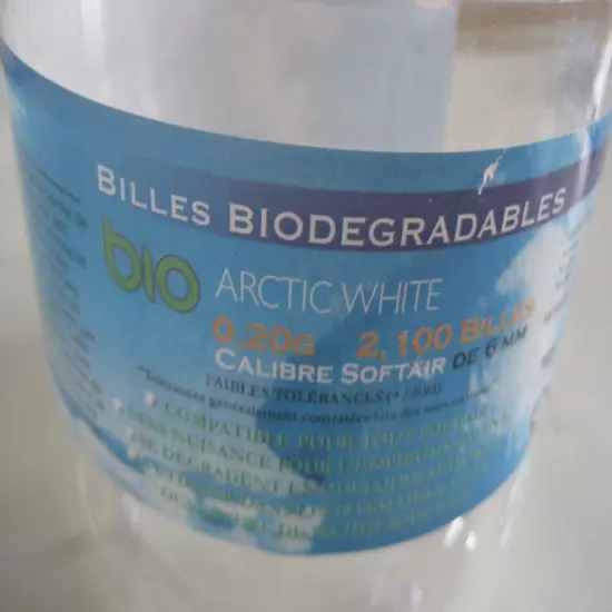 Billies Biodegradables Arctic White Pellets Air Gun 2 Packets