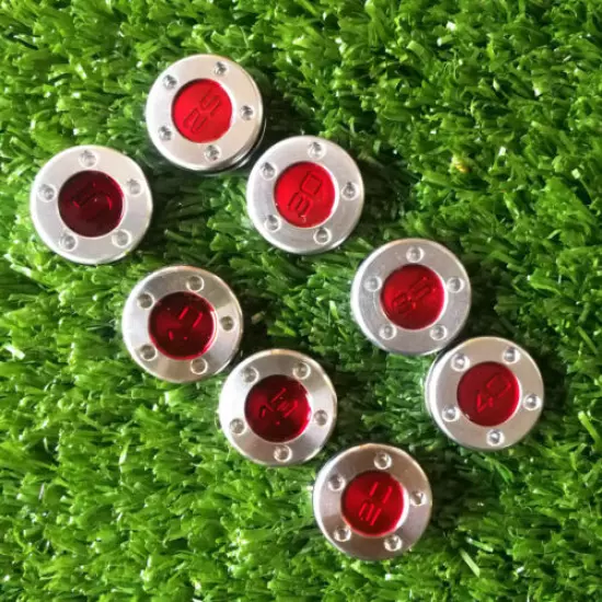 4pcs Red Numer Golf Weight for Titleist Scotty Cameron Newport Putters 5g-45g