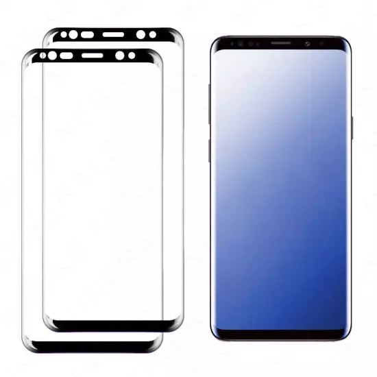 2-Pack Tempered Glass For Samsung Galaxy S8 S9 Plus Note 8 9 Screen Protector