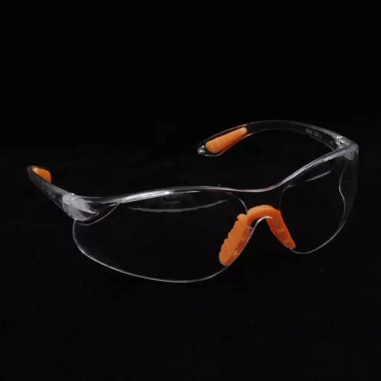 Clear Eye Protection Protective Safety Riding Goggles Glasses Work Lab Dental