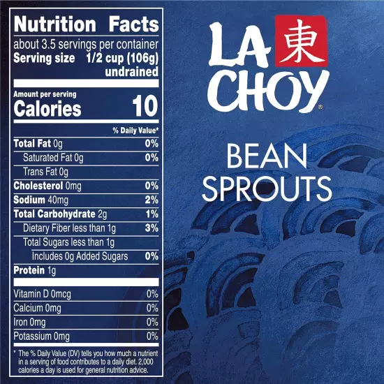 La Choy Bean Sprouts, 14 Ounce, 12 Pack 