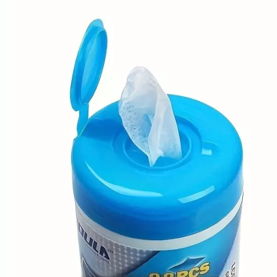 100 Large Disposable Wipes for TV and Electronics -Streak-Free, Portable Cleanin