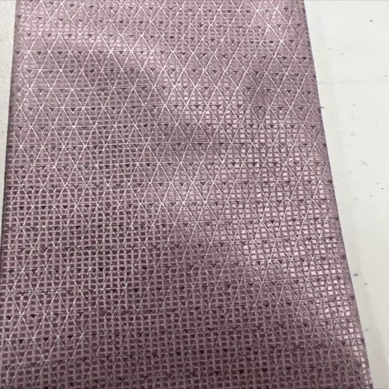 Brioni Men's Pink Geometric Silk Neck Tie $495