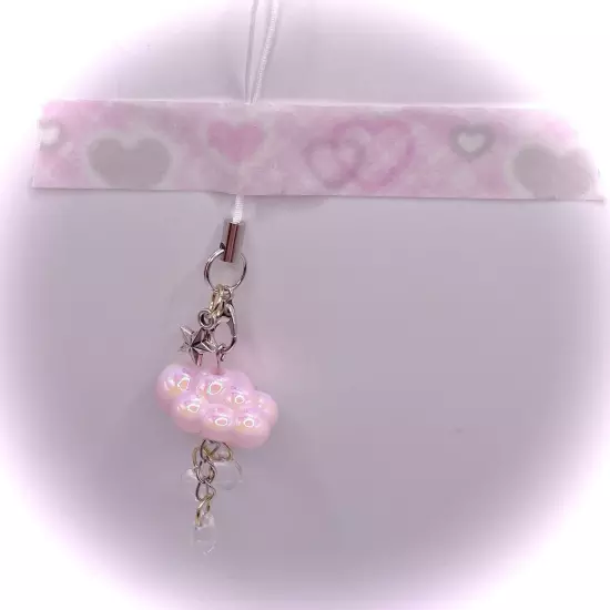 Teddy Bear Detail Cell Phone Charm Handmade