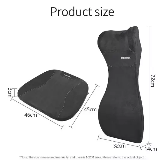 Car Headrest Waist Protection Car Seat Backrest Cushion Integrated Waist Cushion