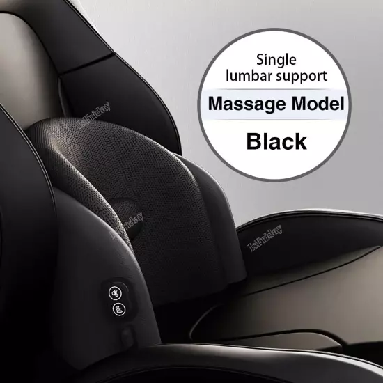 Car Neck Cushion Lumbar Support Electric Men Massage Neck Pillow Accessories 