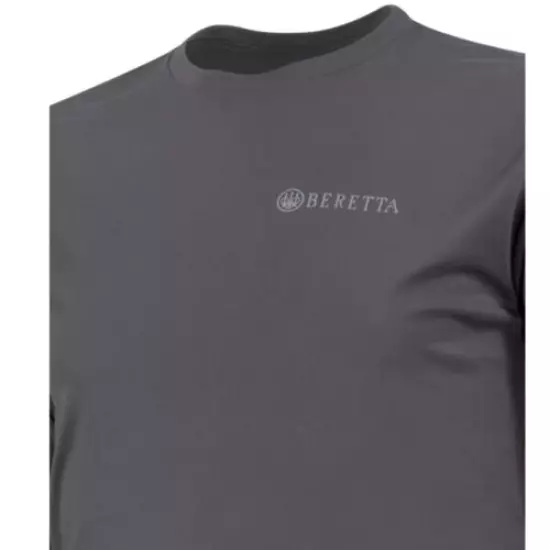 BERETTA Mens Covey Tech Charcoal Long Sleeve T-Shirt (TS208T11800093)