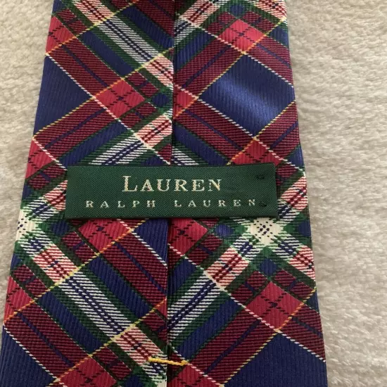 RALPH LAUREN 100% Silk Tie