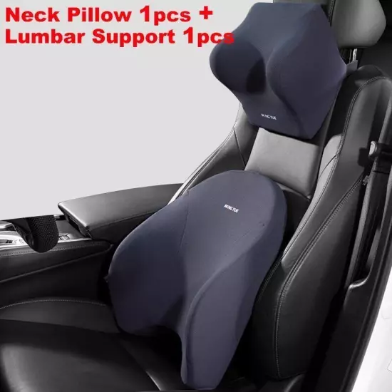 Car Lumbar Support Headrest Neck Pillow Support Universal Neck Pillows Cushion