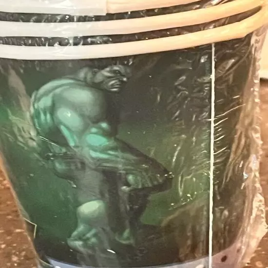 Vtg Marvel Hulk birthday paper cups 2 sets 8 each in sealed package 2003