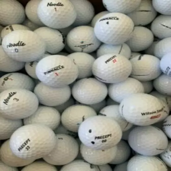 48,100,200 AAAAA Mint Condition Used Golf Balls Select Brand, Quality, Quantity!