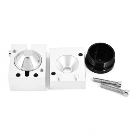 Baffle/Cone Guide (Jig) Adjustable Fixture Kit + 1.45''OD 1.25''ID SS Cup Trap