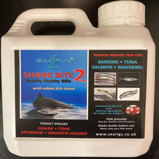 Rubby Dubby Natural Unrefined Fish Oil. No:1 Bait Attractant For Sea Angling.