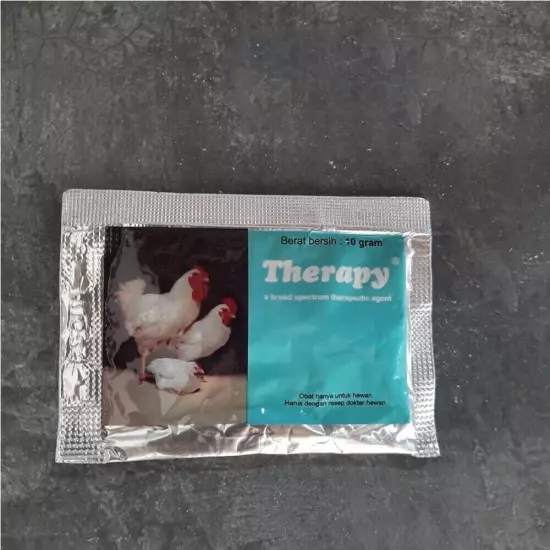 5 sachets @10gr Therapy Broad Spectrum Antibiotic For Poultry