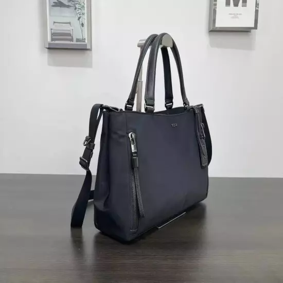 TUMI Voyageur Valetta Large Tote Bag Black Outlet products 196605