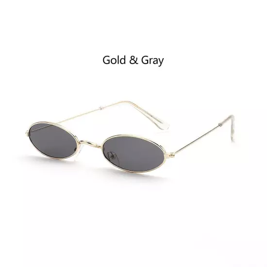 Small Frame Accessories Oval Sunglasses Vintage Shades Sun Glasses Eyeglasses