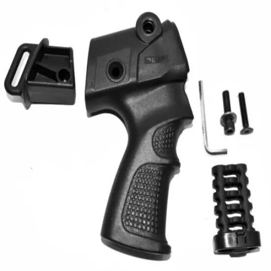 TRINITY pistol grip with rear cap compatible with h&r 1871 12 gauge pump hunting