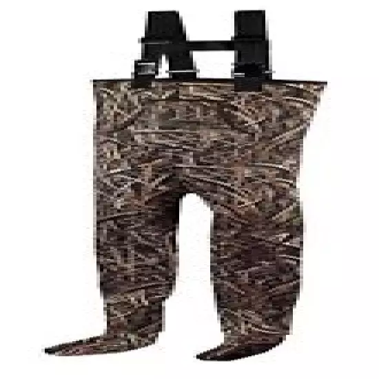 KOBUK Men's Shadow Grass Blades Hunting Neoprene Stocking Foot Wader Sz LARGE