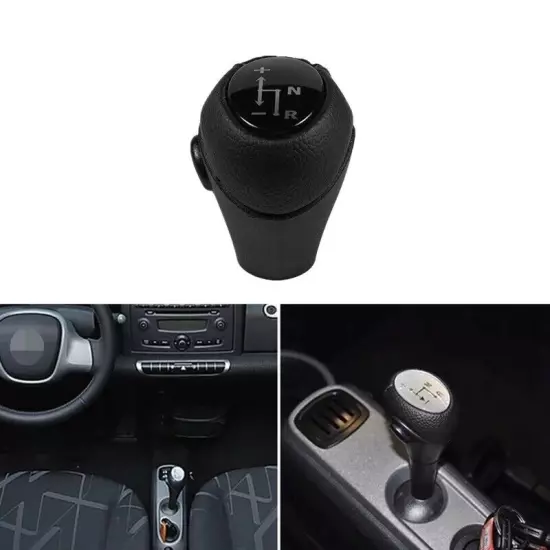 Auto Parts Leather Gear Shift Knob Lever for Smart For two Roadster 450 451