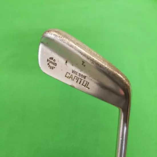 Vintage Wilson Capitol Mill Forged Steel Putter Steel Shaft Golf Putter RH 33"