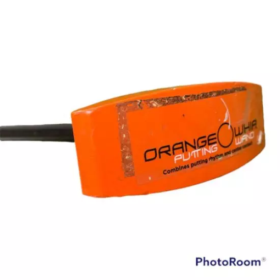 ORANGE WHIP Putting Wand - Right -Left Handed - 35”L - 30.7 Ounces