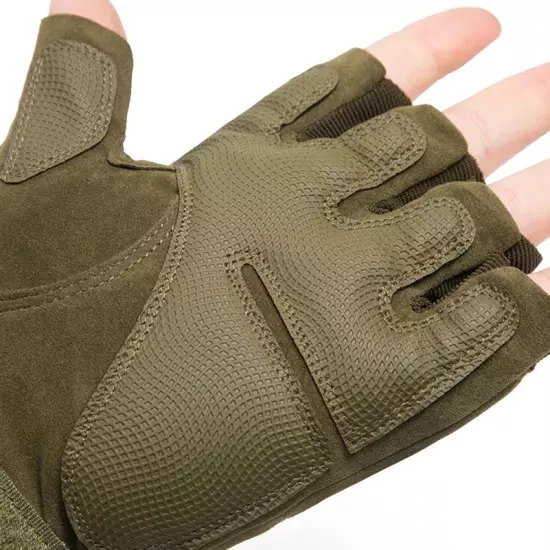 New Outdoor Tactical Gloves Men Protective Shell Mittens Antiskid Workout Fitnes