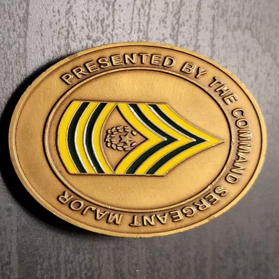 US Army Reserve Office Of The Chief Challenge Coin Comand Sergeant Major 