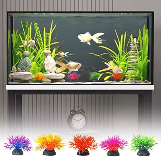 Fish Tank Simulation Water Plant Fish Tank Landscaping Decoration Wat