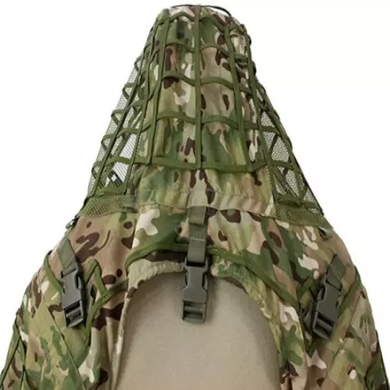 ROCOTACTICAL Sniper Ghillie Suit Foundation, Ripstop, Ghillie Viper Hood