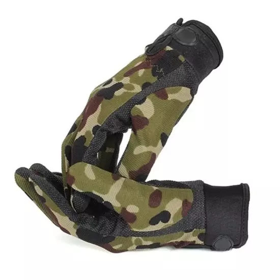 Tactical Gloves Lightweight Breathable Gloves Bicycle Anti-Slip Full Finger Glov