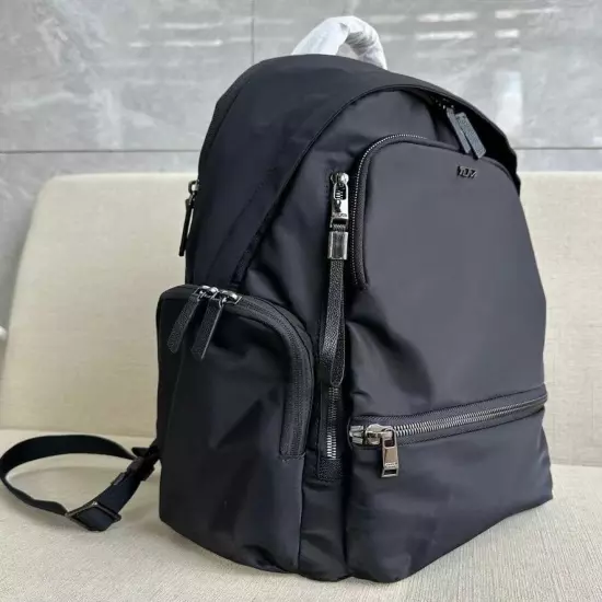 New TUMI Voyageur Celina Backpack Black Travel business From Japan