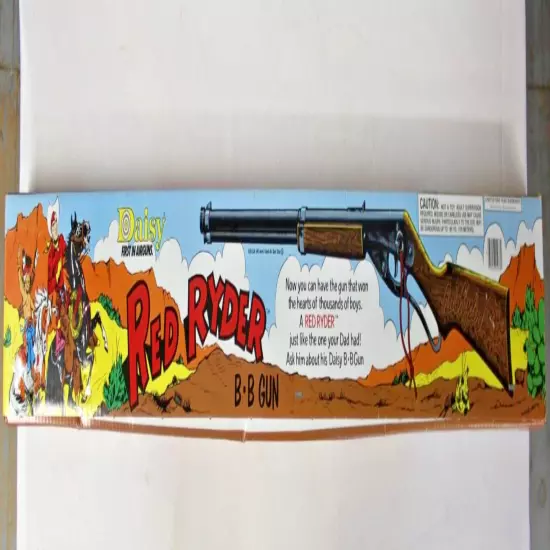 Daisy Red Ryder BB Airsoft Gun BOX ONLY 50th Anniversary (1988) 1938B