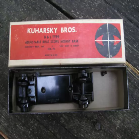 Kuharsky B&L Type Rifle Scope Mount Base Texas Magnum