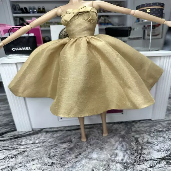 JHDFASHIONDOLL KATIEGIRL PRINCESS OF MONACO BAL DE PRINTEMPS FASHION DOLL DRESS