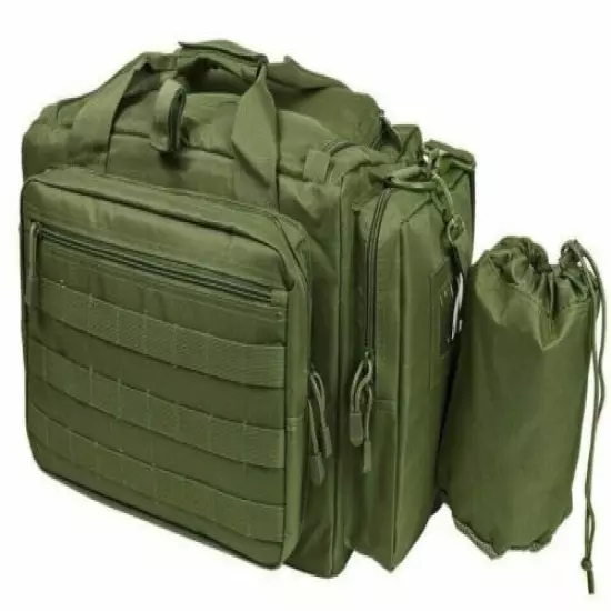 VISM Competition Range Bag Tactical Shooting Range Pistol Bag Hunting OD GREEN