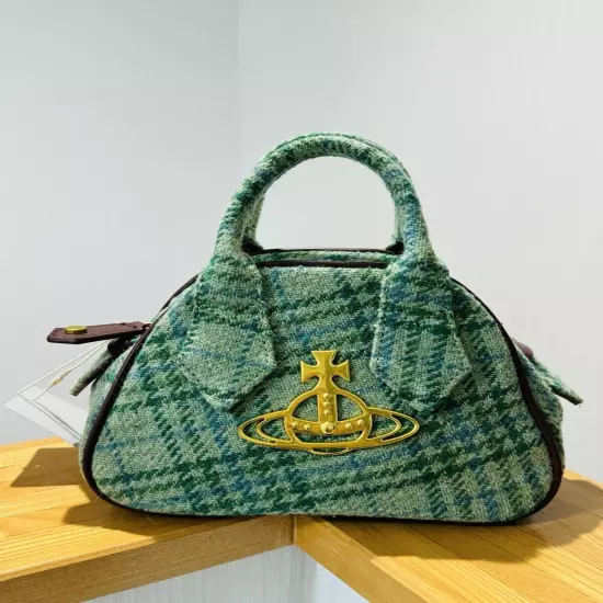 Vivienne Westwood Yasmin Harris Tweed Collaboration Greenish from japan