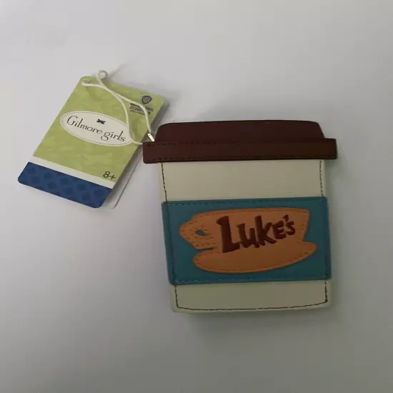 Loungefly Gilmore Girls Luke's Diner To-Go Coffee Cup Card Holder NWT