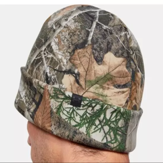 Under Armour Storm Camo Beanie HUNTING Fleece Lined