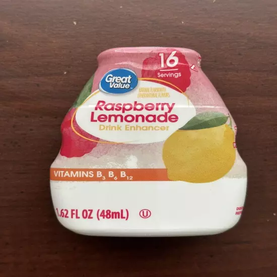 Raspberry Lemonade Liquid Water Drink Enhancer New