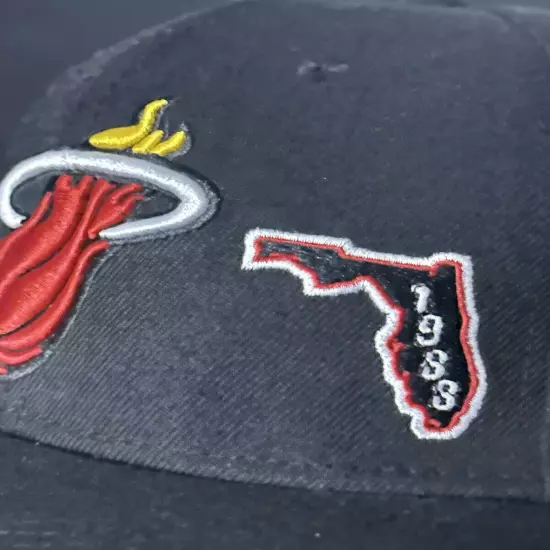 New Era 59FIFTY Miami Heat Snapback Cap Hat