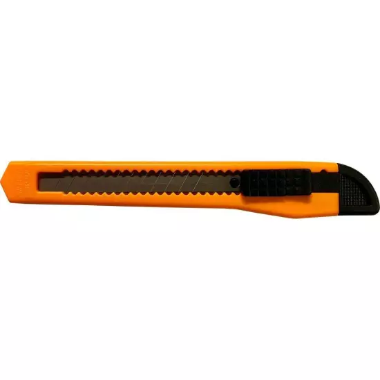 1000x Bulk Small Neon Orange Utility Knife Box Cutters Snap Off Blade 9MM Blade