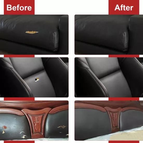 Self-Adhesive Leather-Repair-Patch Leather Refinisher-Cuttable Sofa Repair-Patch