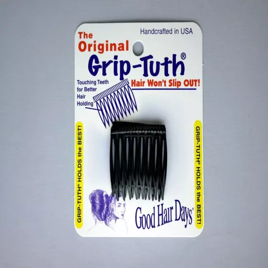 The Original Grip-Tuth® Good Hair Days Tuck Side Combs Made in USA Mix&Match