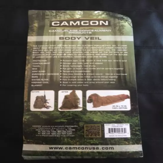 Camcon Body Veil, Desert Tan.