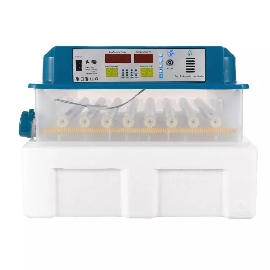 120 Egg Incubator Poultry Hatcher with Fully Automatic Egg Turning for Chickens