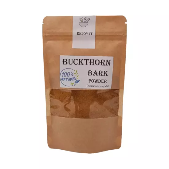 Buckthorn Bark Powder | Rhamnus frangula | Frangula Alnus Cortex